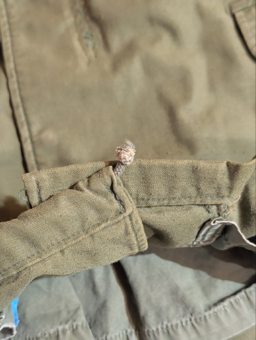 Vintage 70s U.S. Army Olive Green OG-107 M65 Field Jacket - Picture 12 of 12